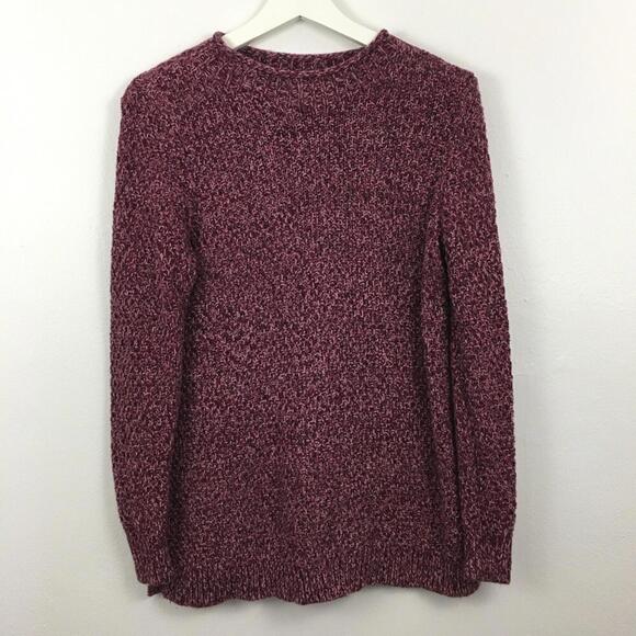 2/$25 LOFT Women’s Pink Multicolor Long Sleeve Sweater Size MP - Picture 1 of 6